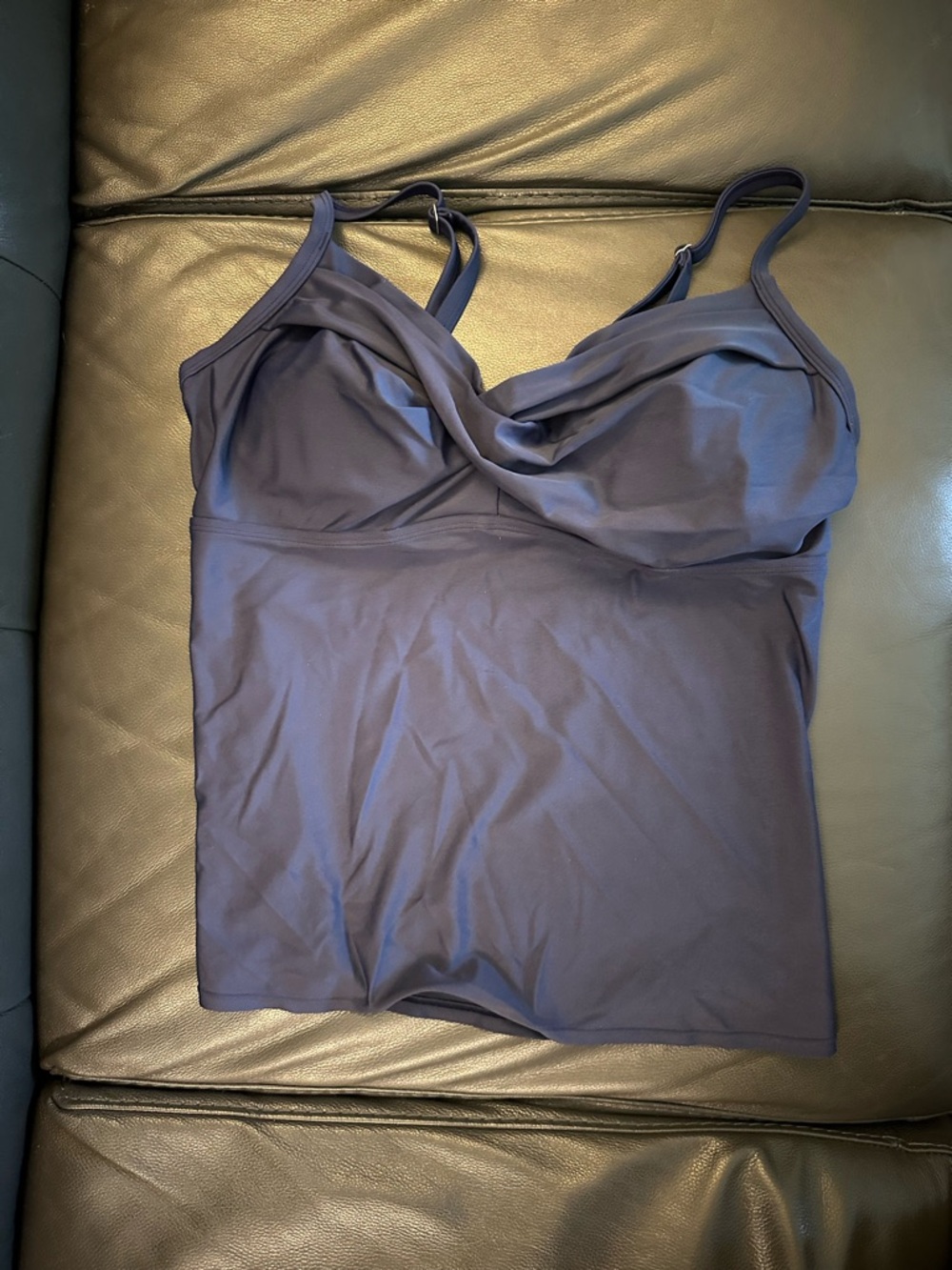 Athleta Navy Blue Swim Top